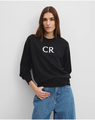 Country Road - Australian Cotton Cr Logo Sweat