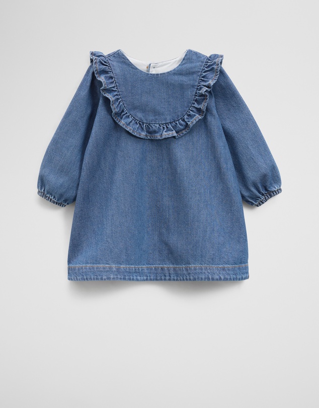 Country Road - Denim Frill Dress