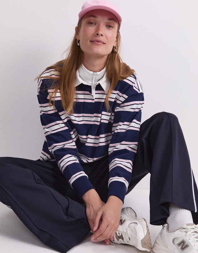 Sportscraft - Kiaya Cropped Rugby Shirt