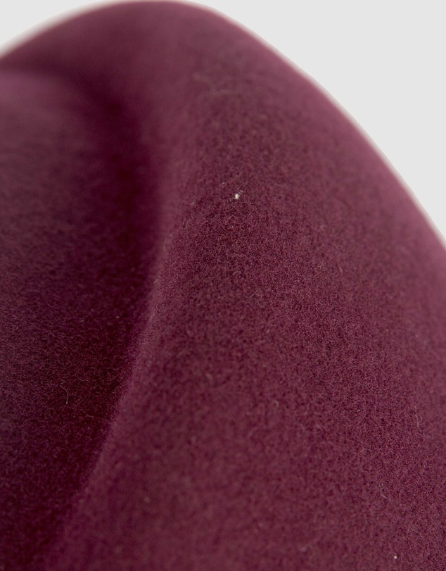 Max Alexander - Winter Burgundy Felt Designer Hat