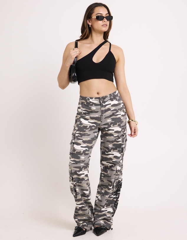 Neon Hart - Camo Cargo Pants