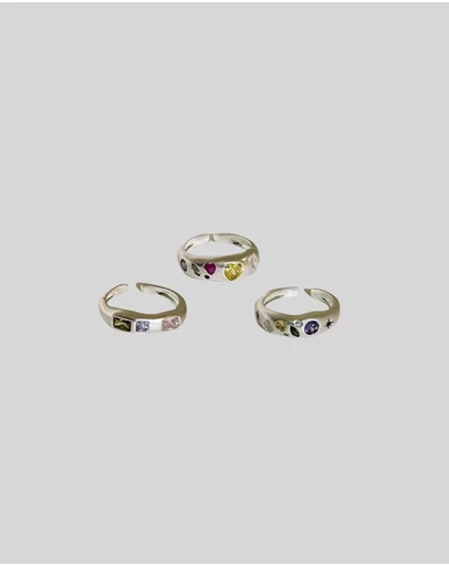 KAJA Clothing - Diamond Ring 3pc