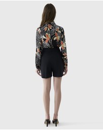 Farage - Abstract Floral Shirt