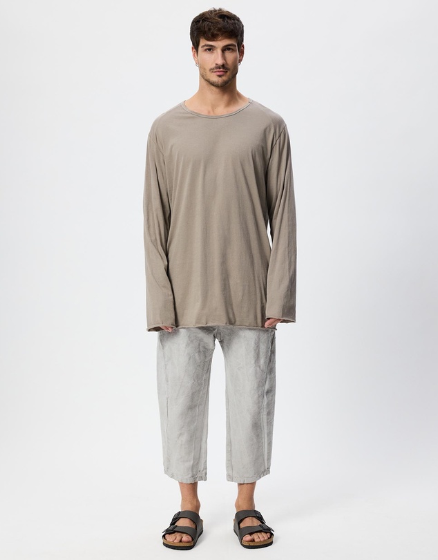 Surrounded By Ghosts - The Eskolaite Linen Canvas Drawstring Pants