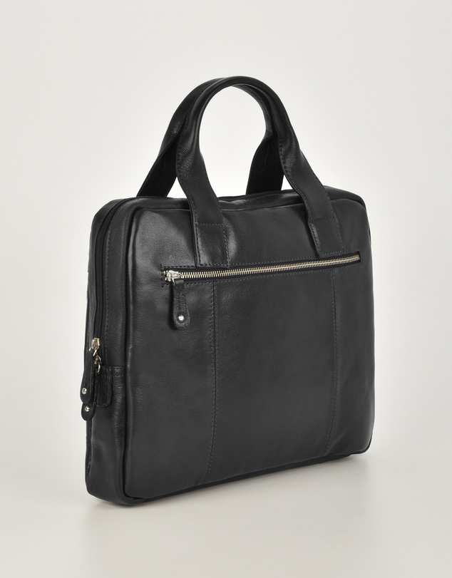 Cobb & Co - Turner Leather Laptop Satchel