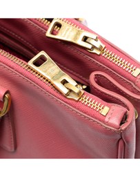 Pre-Loved by Azura Reborn - Pre-Loved Medium Saffiano Lux Galleria Double Zip Satchel