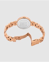 Armani Exchange - Rose Gold Analogue Watch