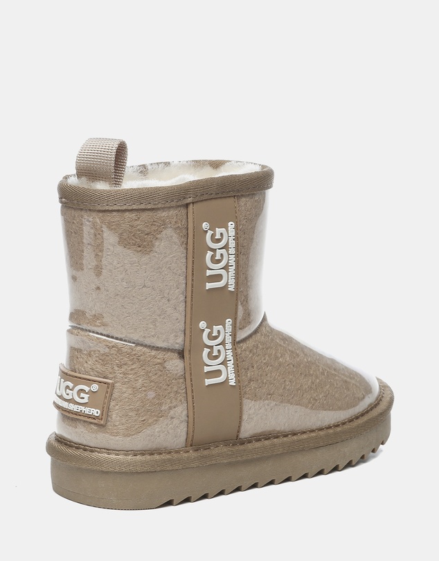 EVERAU - Australian Shepherd Ugg Kids Coated Classic Sheepskin Upper UGG Boots