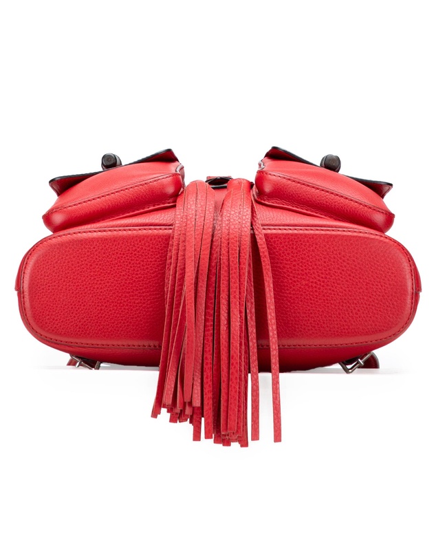 Pre-Loved by Azura Reborn - Pre-Loved Leather Bamboo Tassel Backpack