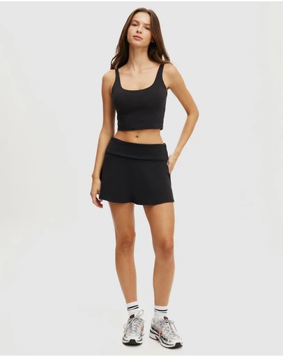 Cotton On Body Active - Ultra Soft Roll Over Skirt