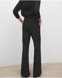 M.N.G - Belt Straight-Fit Trousers