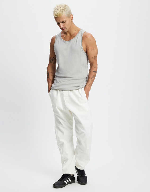 Surrounded By Ghosts - The Amphibole Rib Knit Singlet