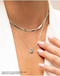 Mestige - Angel Number Necklace 999 - Silver Plated
