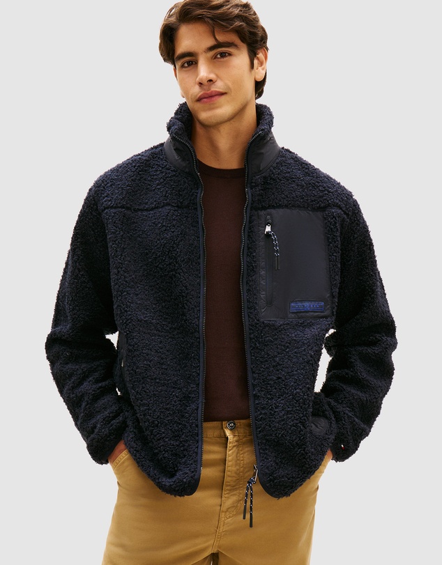 Tommy Hilfiger - Teddy Fleece Zip-Thru Jacket