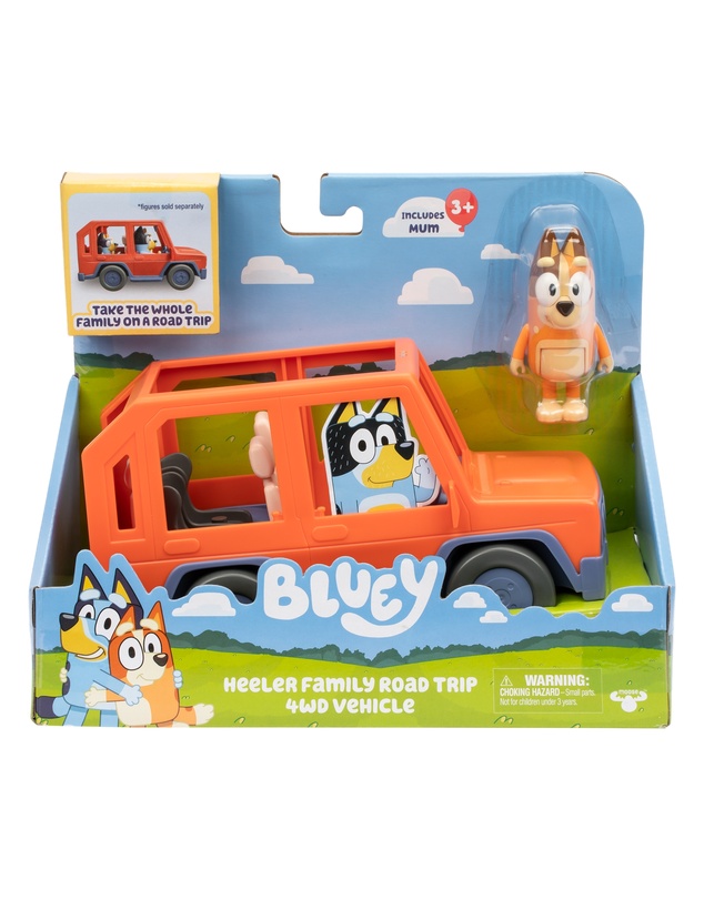 Bluey - S11 Heeler Family Road Trip 4Wd Vehicle