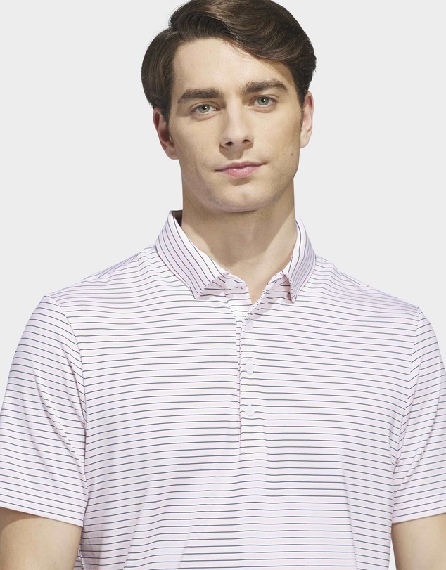 adidas Performance - ULTIMATE365+ THREE COLOR STRIPE POLO SHIRT Mens
