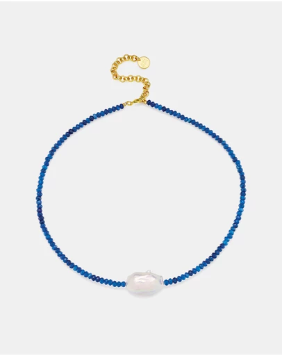 Amber Sceats - Toledo Necklace in Blue