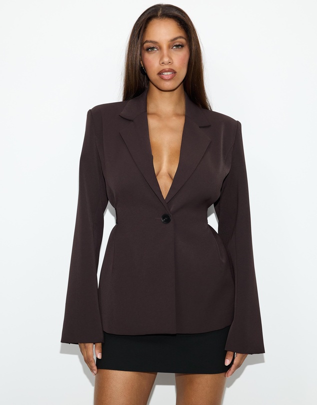 Dazie - Ollie Cinched Blazer