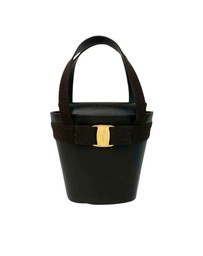 Pre-Loved by Azura Reborn - Pre-Loved Leather Vara Bow Top Handle Bucket Bag