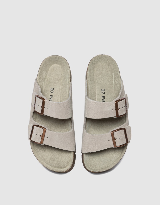 EVERAU - EverAU Ugg Sandal Platform Cow Suede Upper Sandals