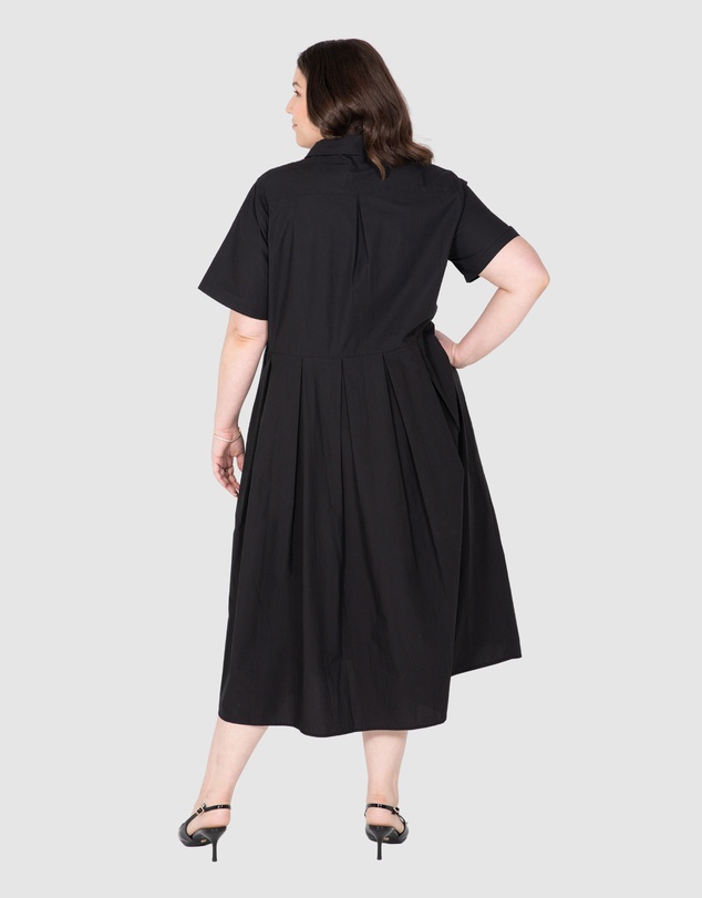 Love Your Wardrobe - Adella Box Pleat Dress