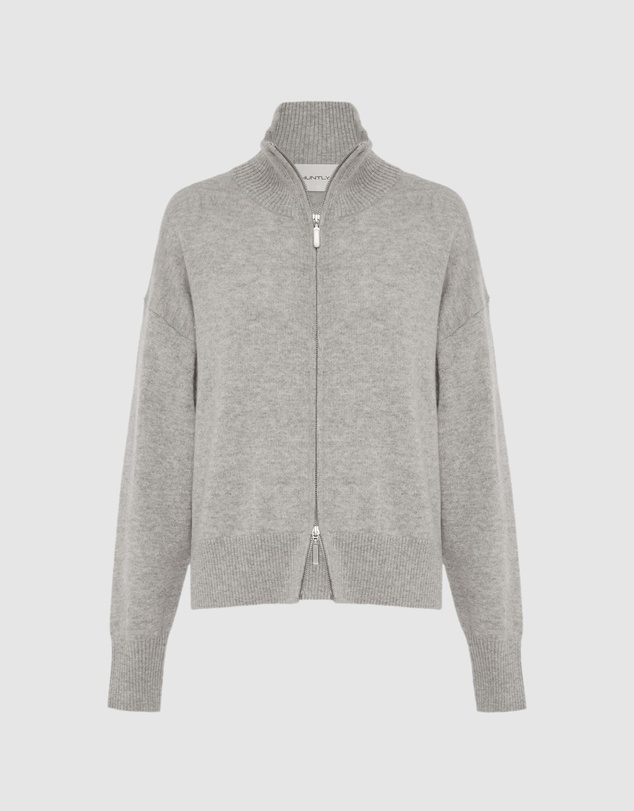 Huntly - Margot Cashmere Zip Jacket