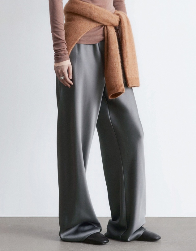 & Other Stories - Drawstring Satin Trousers