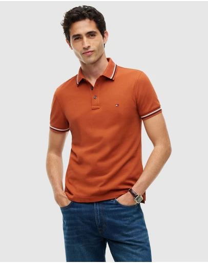 Tommy Hilfiger - Slim Tipped Polo Shirt