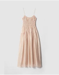 & Other Stories - Ruched Midi Dress