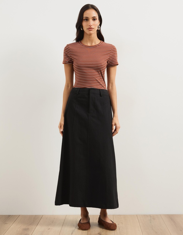 Atmos&Here - Layla Short Sleeve Stripe Tee