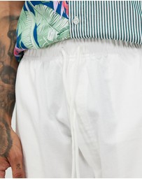 Surrounded By Ghosts - The Eskolaite Linen Drawstring Pants