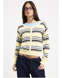 Subtitled - Odessa Double Knit Stripe Cardigan