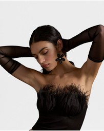 High Heel Jungle - The Lily Long Mesh Glove