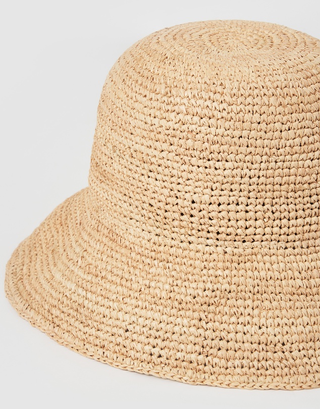 Arms Of Eve - Mirabel Bucket Hat - Light Natural
