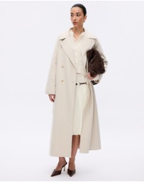 Minima Esenciales - Lian Oversized Wool Trench Coat