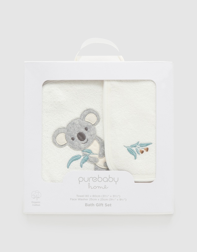 Purebaby - Australiana Bath Gift Set- Babies