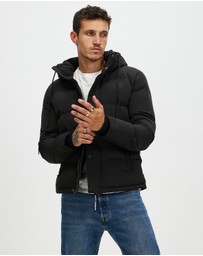 Superdry - Everest Short Hooded Puffer Jacket