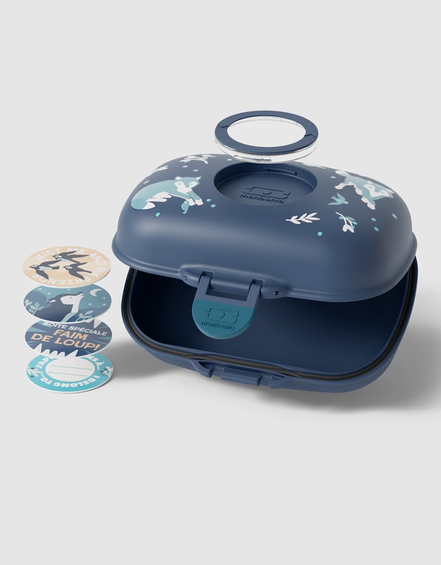 Monbento - Monbento Mb Gram Kids Snack Box - Wolf