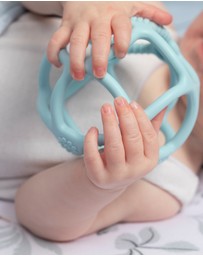 Playground - Silicone Teething Ball - Light Blue