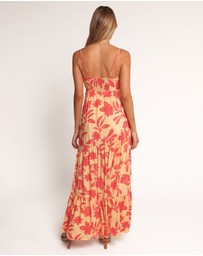 Petal & Pup - Forbes Maxi Dress - Red Floral