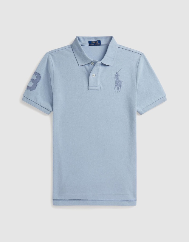 Polo Ralph Lauren - Big Pony Cotton Mesh Polo Shirt - Kids