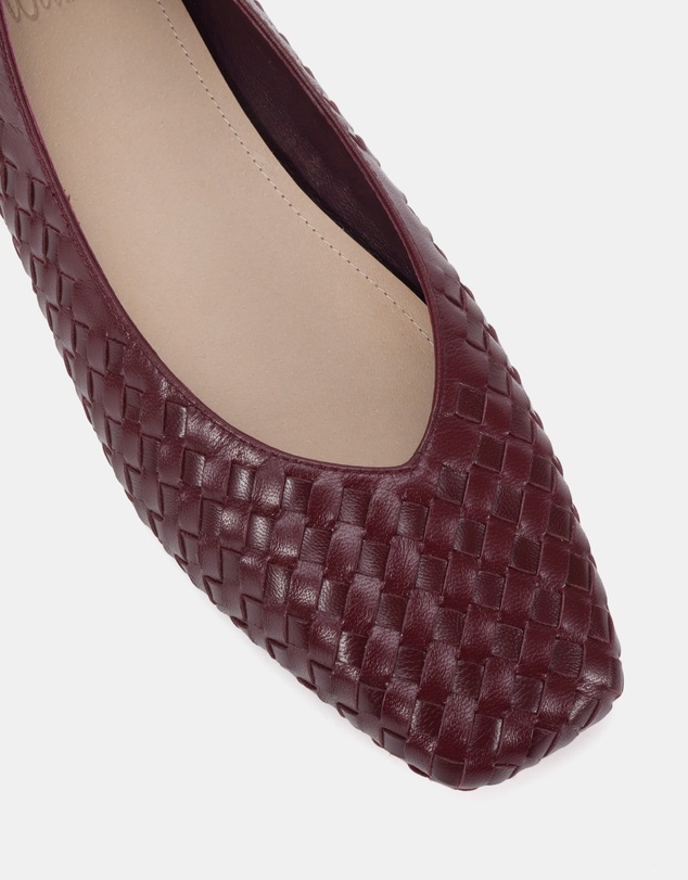 Wittner - Berty Woven Leather Ballet Flats
