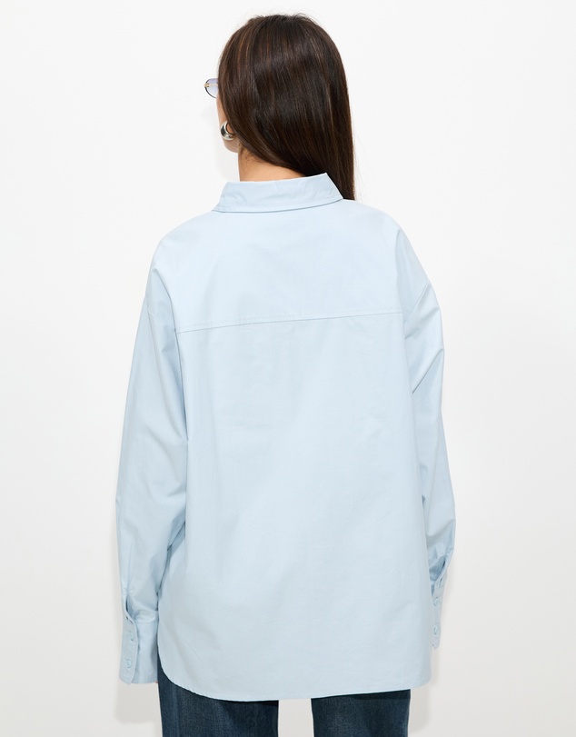 Dazie - Oxford Cotton Oversized Shirt