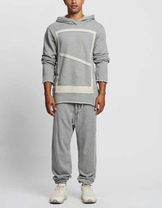 Surrounded By Ghosts - The Aragonite Logo French Terry Tail Hoodie