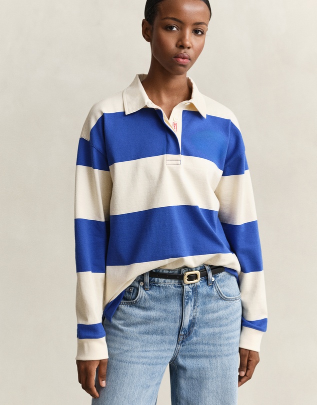 Gant - Striped Cotton Heavy Rugger