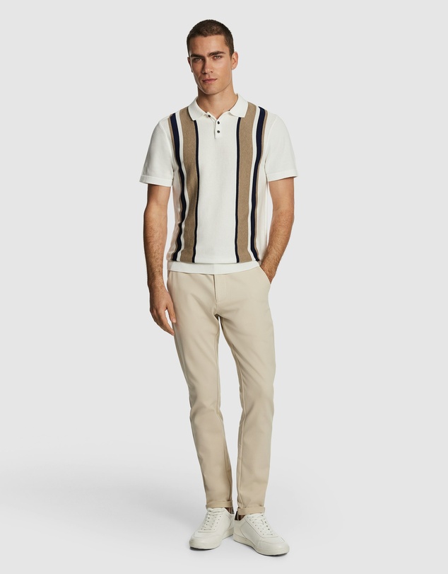 yd. - Simpson Knitted Cotton Polo
