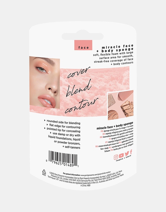 Real Techniques - Miracle Face & Body Sponge
