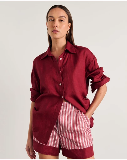 Jag - Zuri Side Tie Shirt