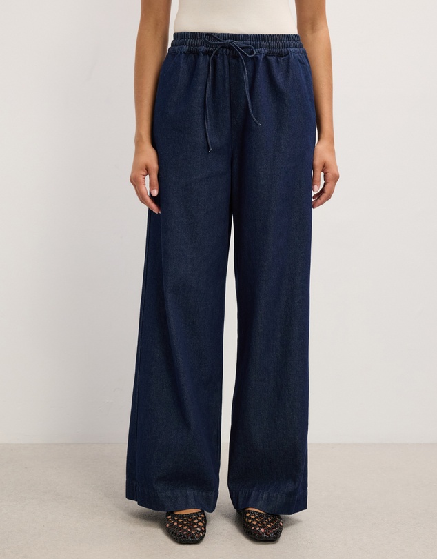 The Fated - Twila Relaxed Chambray Pants