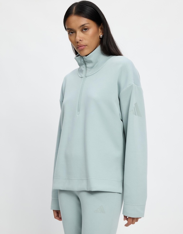 adidas Sportswear - Soft Lux Quarter Zip Top